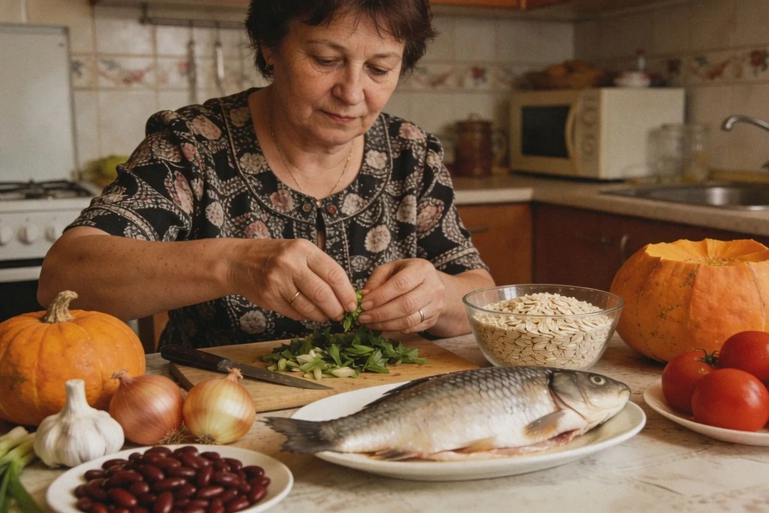 Питание для здоровья сердца после 50 лет: полезные продукты