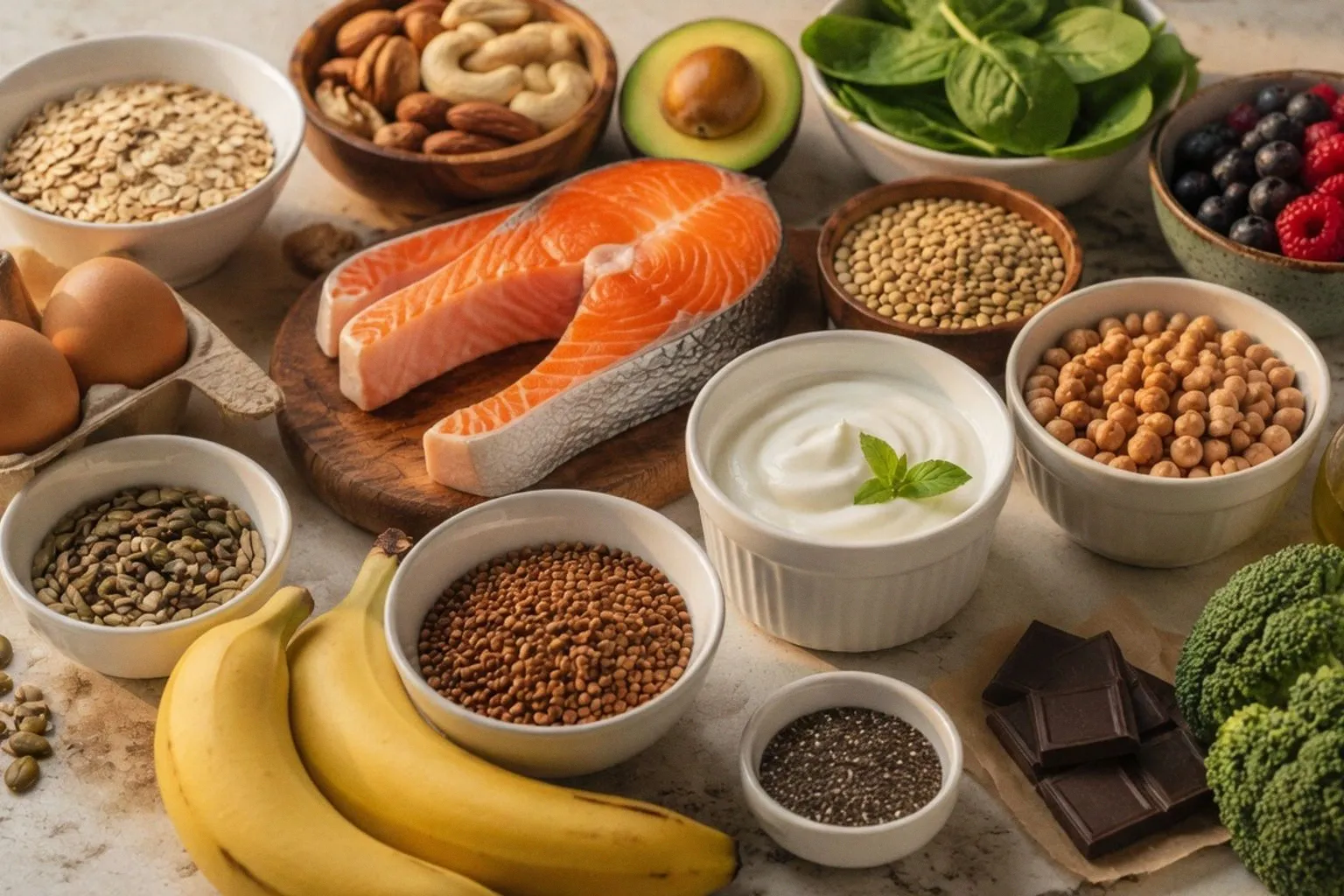 Продукты для стабильного настроения вместо сладкого